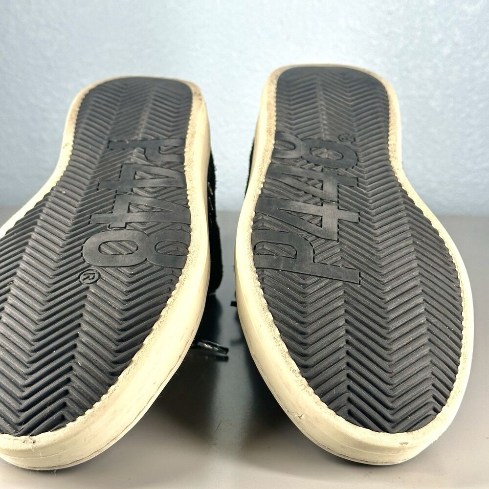 P448 Shoes Womens Size EU 36 / US 6 Black Skate Boster Mid Top Sneaker - Picture 13 of 14